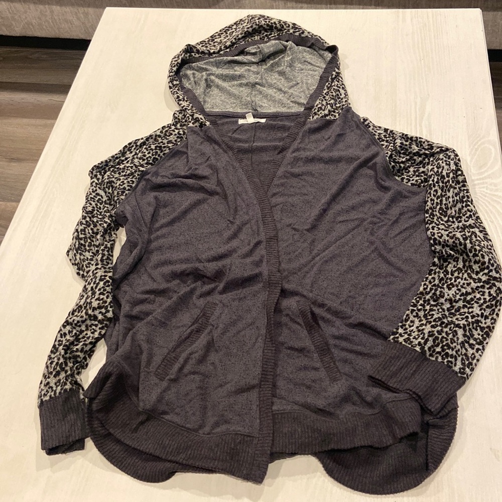 Maurices Sweater Zip Up Hoodie, Size Large